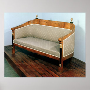 Poster Sofa, style de Biedermeier, c.1820