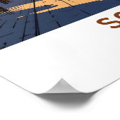 Poster Sofia Bulgarie Imprimer (Coin)