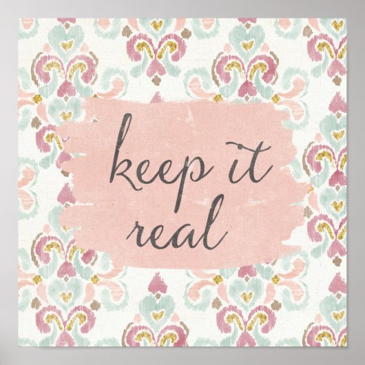 Poster Soft deco III | Keep It Real (Devant)