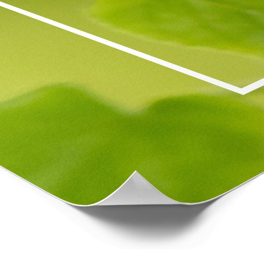 Poster Soft Green Summer (Coin)