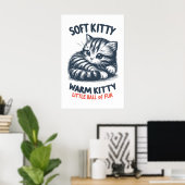Poster Soft Kitty (Bureau à domicile)