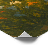 Poster Soft Light over Dreamy Plains | Landscape Painting (Coin)