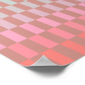 Poster Soft Pastel Stripes 03 Cinnamon (Coin)