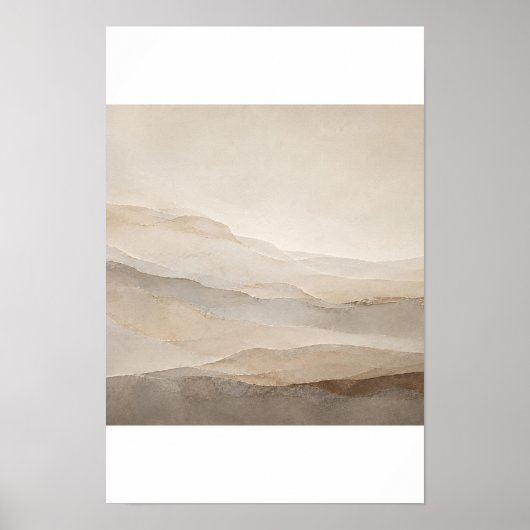 Poster Soft Strata — Aurema (Devant)