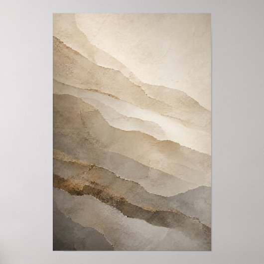 Poster Soft Strata — Aurema (Portrait) (Devant)