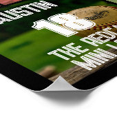 Poster Softball personnalisé Photo Collage Nom de l'équip (Coin)