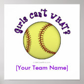 Poster Softball-Purple (Devant)