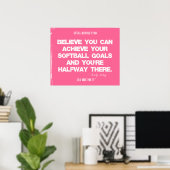 Poster Softball Quotes in Threads 004 (Bureau à domicile)