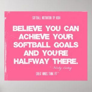 Poster Softball Quotes in Threads 004