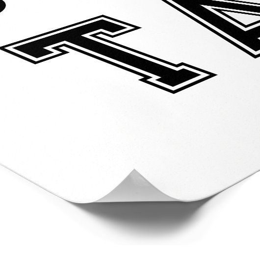 Poster Softball Senior Night Graduation (Coin)