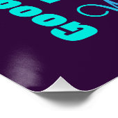 Poster Softball Sports Termes Rainbow Cool Typographie (Coin)