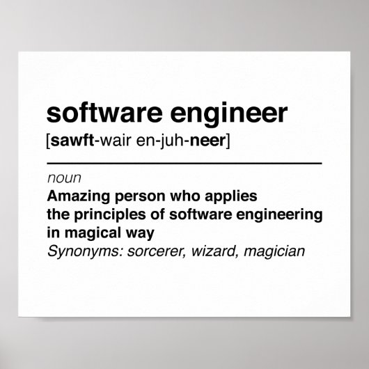 Poster Software engineer (Devant)