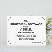 Poster - Software / Paniek (Staand voorkant)