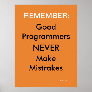 Poster Software Programmer Funny Computer Slogan Joke