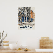 Poster SoHo Manhattan (Cuisine)
