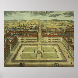 Poster Soho ou King's Square, pour 'Stow's Survey of Lond