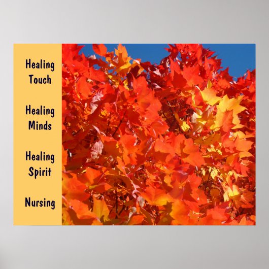 Poster Soigner Touch Soins Soins Soigner Esprit Soigner S (Devant)