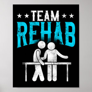 Poster Soins de réadaptation de l'équipe de l'Assistant T