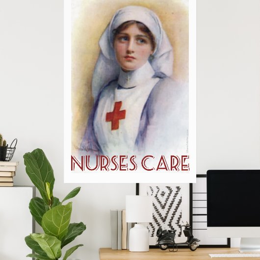 Poster Soins infirmiers (Bureau à domicile)