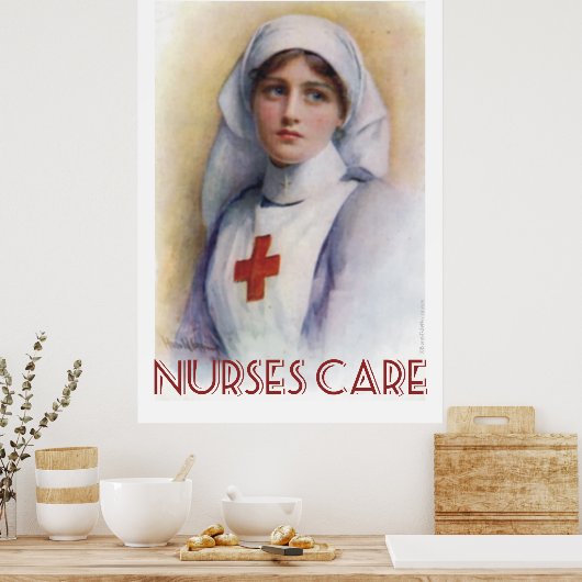 Poster Soins infirmiers (Cuisine)