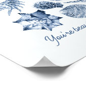 Poster Soins infirmiers Seashell Imprimer le devis person (Coin)