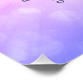 Poster Soins, nettoyage Mantra Poème Design d'art (Coin)