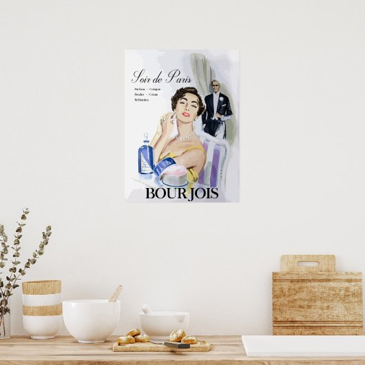 Poster Soir de Paris (Soirée de Paris) (Cuisine)