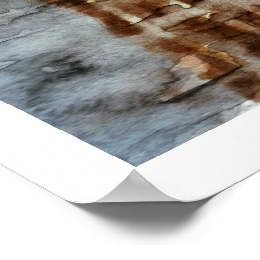 Poster Soirée à la plage (Coin)