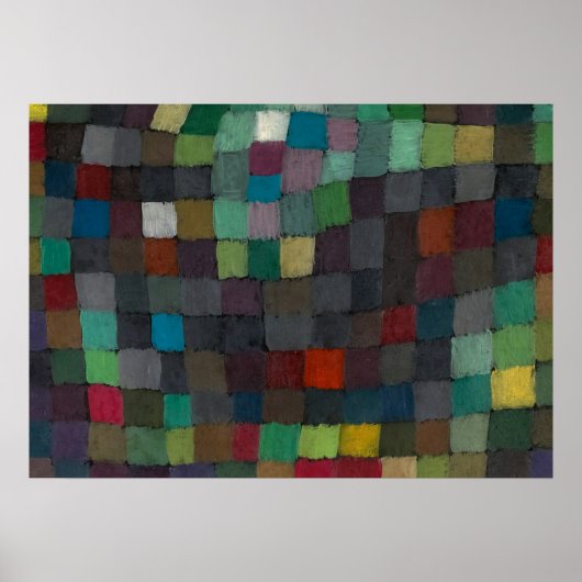 Poster Soirée à N par Paul Klee (Devant)