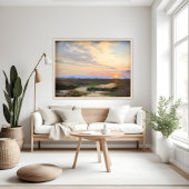 Poster Soirée à Skagen par P.S. Krøyer, Art