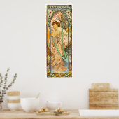 Poster Soirée, Alphonse Mucha (Cuisine)