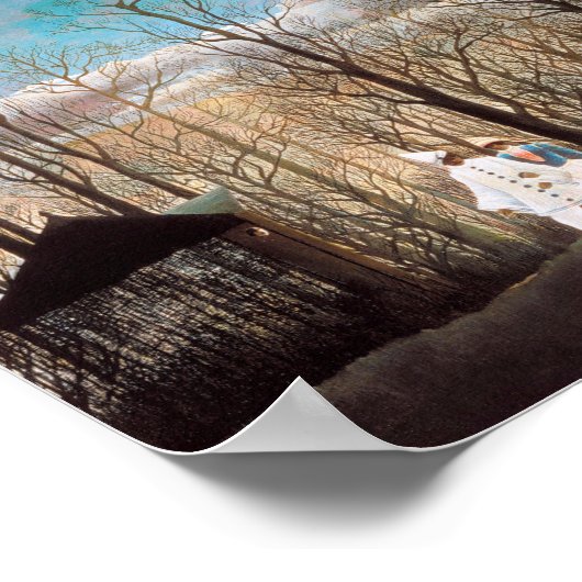 Poster Soirée Carnaval, Rousseau (Coin)