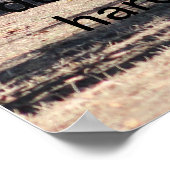 Poster soirée cheval et cavalier (Coin)