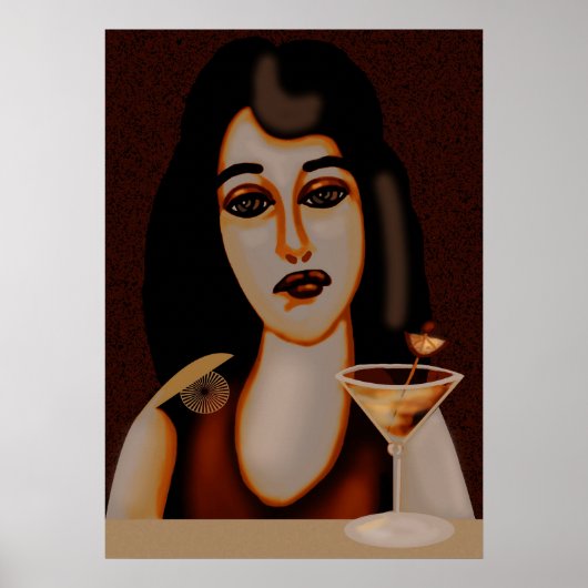 Poster Soirée cocktail (Devant)