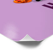 Poster Soirée costumée pour enfants d'Halloween (Coin)