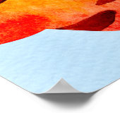 Poster Soirée d'anniversaire aux dinosaures adorables (Coin)