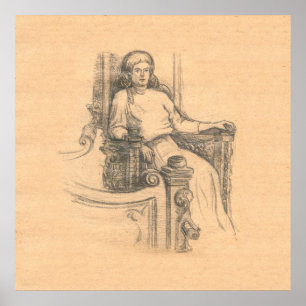 Poster Soirée dans la vieille maison