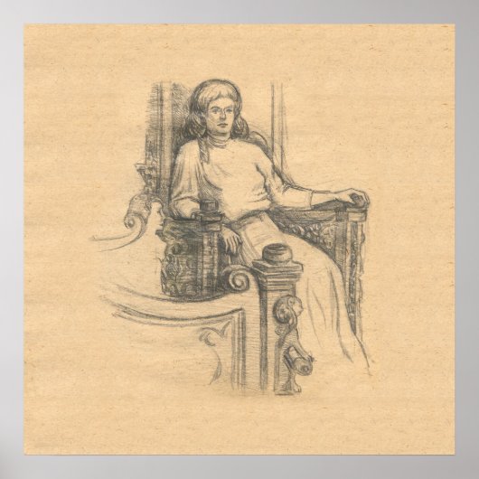 Poster Soirée dans la vieille maison (Devant)