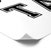 Poster Soirée des finissants de softball (Coin)