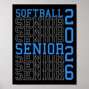 Poster Soirée des finissants de softball 2026