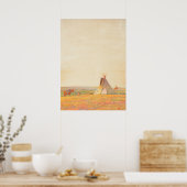 Poster Soirée des Prairies par Maynard Dixon (Cuisine)