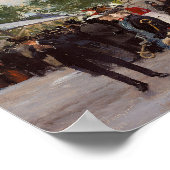 Poster Soirée d'été à Tivoli | Paul Fischer (Coin)