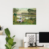 Poster Soirée d'été par Emile Claus (Bureau à domicile)