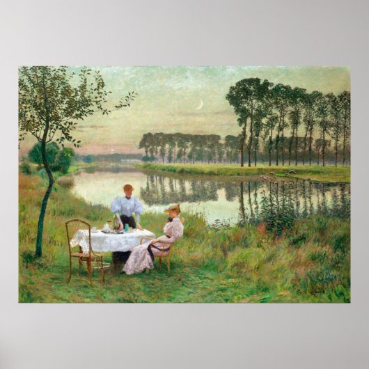 Poster Soirée d'été par Emile Claus (Devant)
