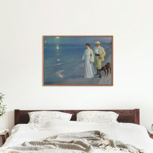 Poster Soirée d'été Peder Severin Krøyer Art Danemark