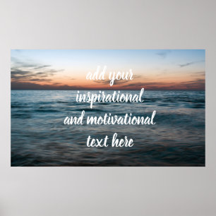 Poster Soirée en mer