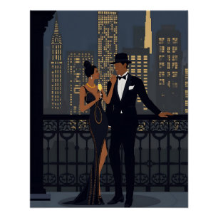 Poster Soirée en ville