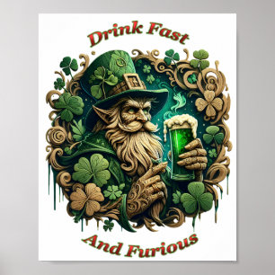 Poster Soirée enchantée de Ale A Leprechauns Toast t8x10