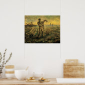 Poster Soirée - Fin de journée de Vincent van Gogh (Cuisine)