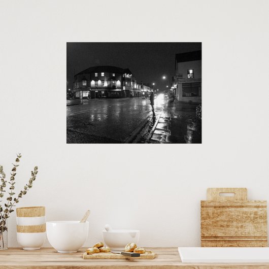 Poster Soirée humide, chemin Salisbury Cardiff (1) (Cuisine)